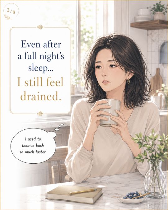Even after sleeping well, I still feel like I need more support.