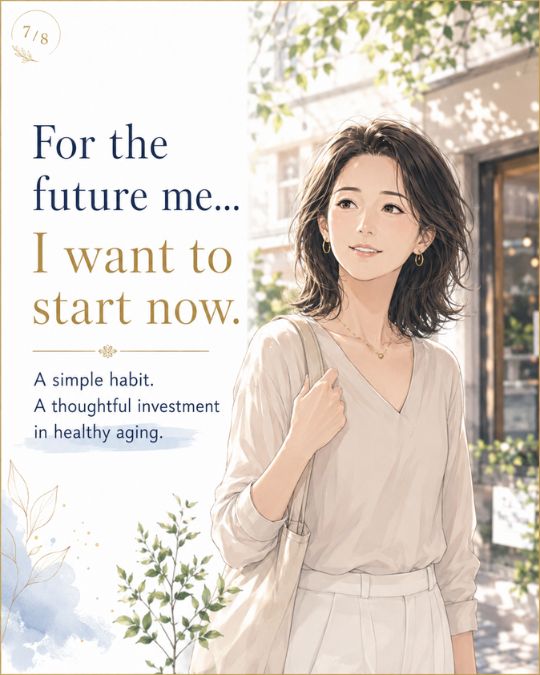 For my future self, I want to start now.