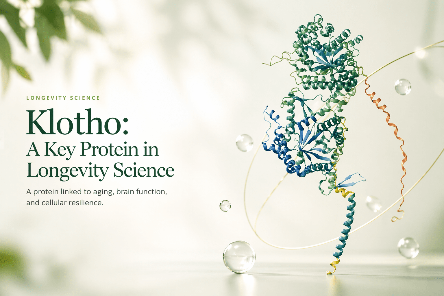 Klotho: A Key Protein in Longevity Science