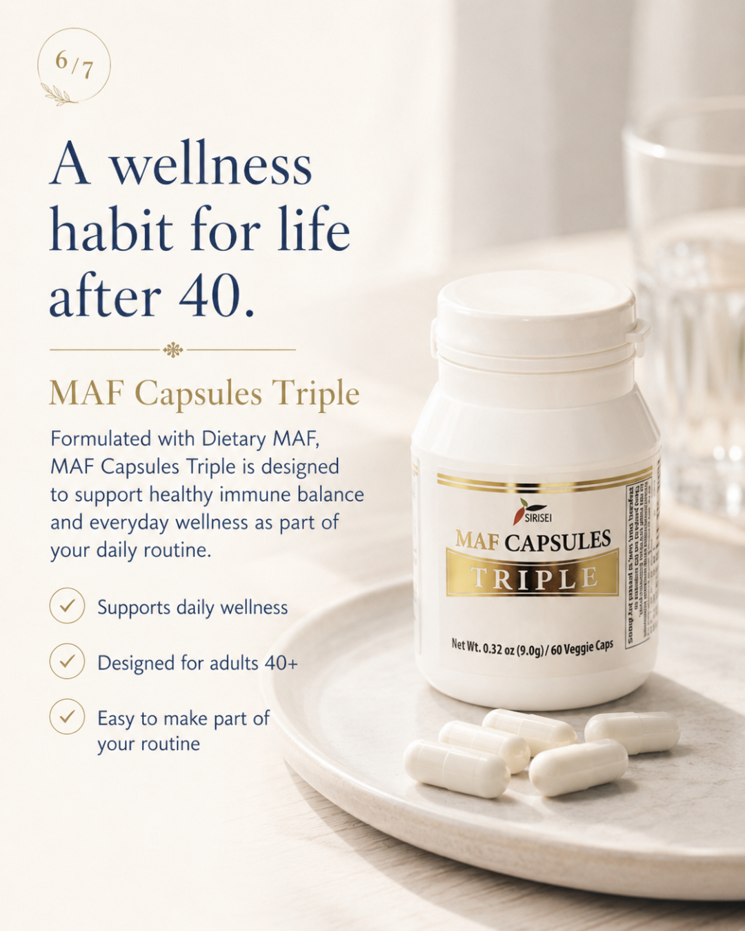 A wellness habit after 40