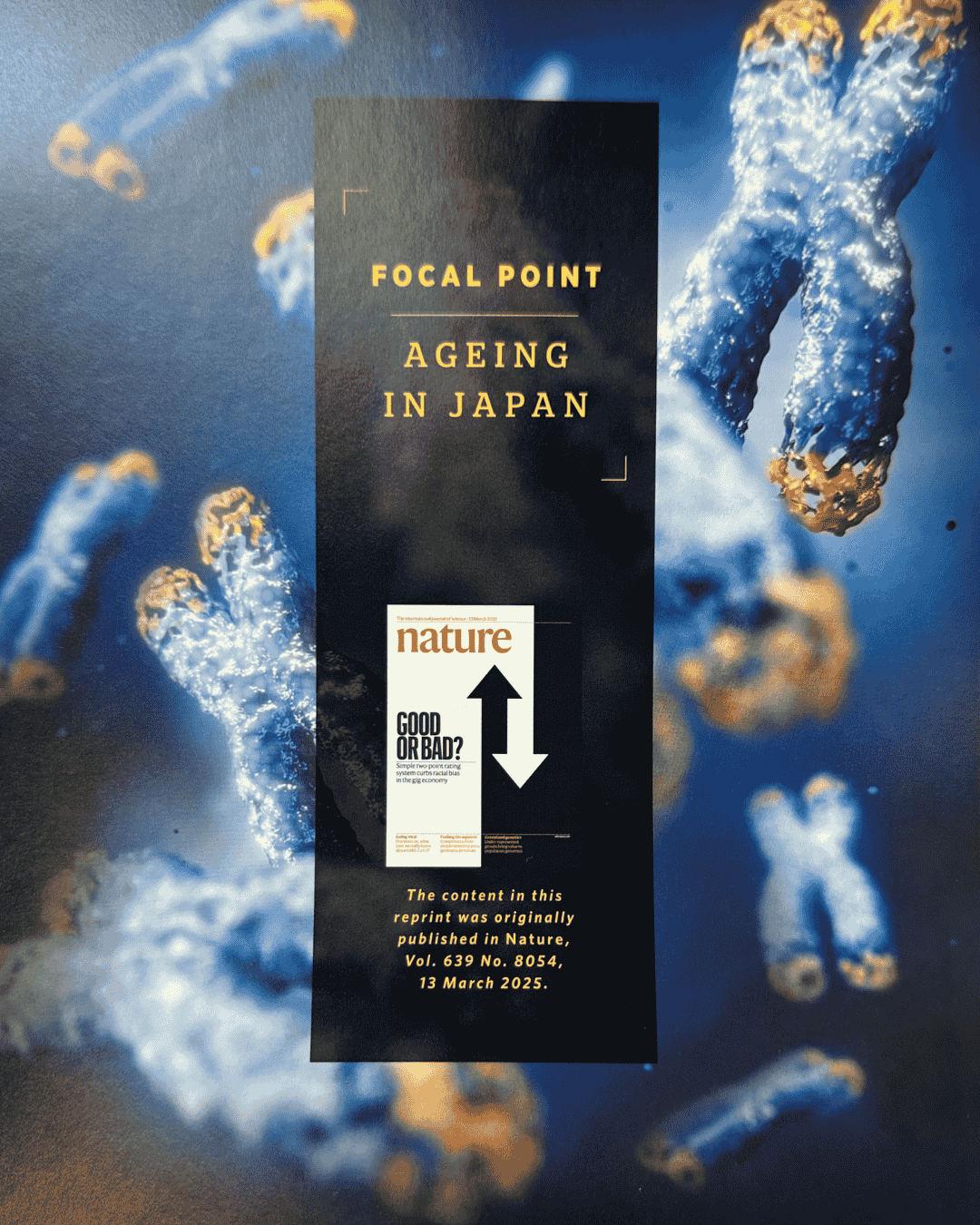 Nature featured longevity research